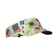 thumbnail image 2 of Yiaed Playing Video Games Print Sport Sun Visor Hats Adjustable Empty Top Baseball Cap Cotton Ball Caps for Women and Men, 2 of 5
