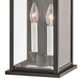 thumbnail image 4 of 20014OZ Hinkley Lighting Weymouth - 2 Light Medium Outdoor Wall Mount Lantern in Traditional Style - 7.75 Inches Wide by 18.25 Inches High-Oil Rubbed, 4 of 15