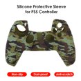 thumbnail image 4 of Para PlayStation 5 DualSense Game Controller Skin Camuflaje Funda de goma de silicona Universal Accesorios Electrónicos, 4 of 9