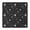 Black White Moon-1, variant on Dark Green Sun Planet Star Cloud Pattern Square Fitted Tablecloth with Elastic Edge,Square Table Cover,Washable Elastic Table Cover for Home Kitchen Party Decor 36"x36"