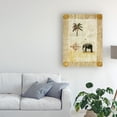 thumbnail image 3 of Trademark Fine Art 'Elephant Under Beige Paper 2' Canvas Art by Pablo Esteban, 3 of 3