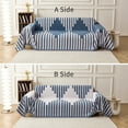 thumbnail image 3 of Smuge Sofa Cover, Couch Cover Protector Slipcover L Shape 3 Cushion Sofa Towel Sectional Throw Sofa Covers for Dogs Cats Home Decor(71"x 134", Navy), 3 of 8
