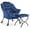 Blue, variant on Shininglove Lazy Chair with Ottoman – Large Lounge Accent Chair with Folding Footrest, 400 lb Capacity, & Side Pocket for Living Room, Bedroom, Office