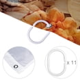 thumbnail image 4 of Shell Waterproof Printed Shower Curtain Sets with Hook for Bathroom Decoration - Bathroom Curtain for Home Decor, 4 of 5
