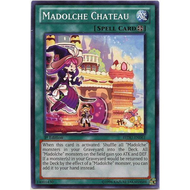 Yugioh Return Of The Duelist Madolche Chateau Redu En061 Walmart Com Walmart Com