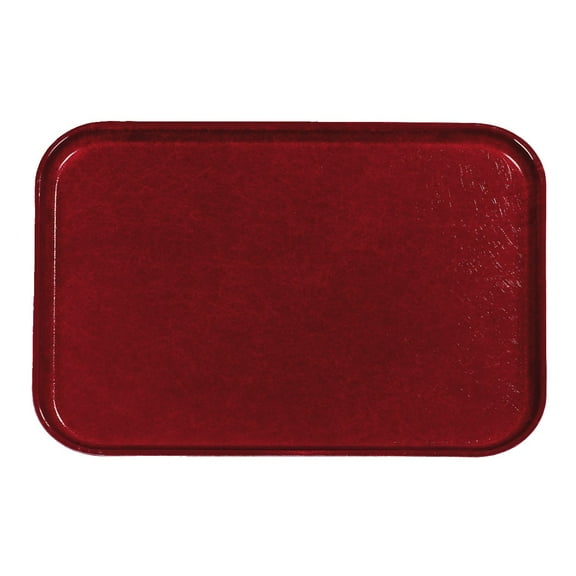Carlisle 1612FG97030 Glasteel Red Fiberglass Tray - 12 / CS