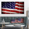 thumbnail image 1 of Design Art - Large American Flag Watercolor, 1 of 3