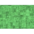 thumbnail image 1 of Ahgly Company Indoor Rectangle Patchwork Emerald Green Transitional Area Rugs, 3' x 5', 1 of 4