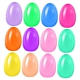 thumbnail image 4 of 12 huevos de Pascua rellenables para cestas de Pascua, juguetes interactivos, regalos de fiesta para multicolor, 4 of 9