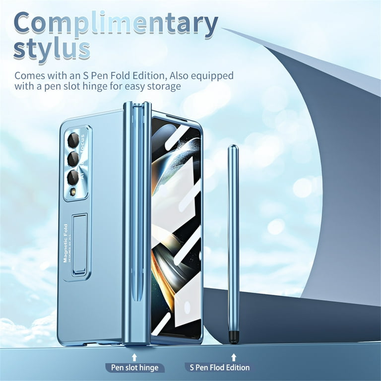 Allytech for Samsung Galaxy Z Fold 5 Case with S Pen Holder, [Come