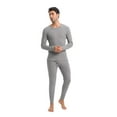 thumbnail image 5 of Thermal Underwear for Men Long Johns with Fleece Lined Base Layer Men Winter Hunting Gear Sport Top Bottom 3 Full Thermal Set (S - 3XL), 5 of 8