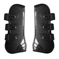 thumbnail image 1 of koolsoo tongina Ajustable Protection de Jambe avant et Arrière pour Équitation Noir G, 1 of 8