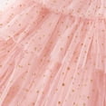 thumbnail image 5 of Youmylove Kids Children Girls Summer Sleeveless Princess Dress Fashion Polka Dot Cake Mesh Dress Leisure Streetwear, 5 of 5