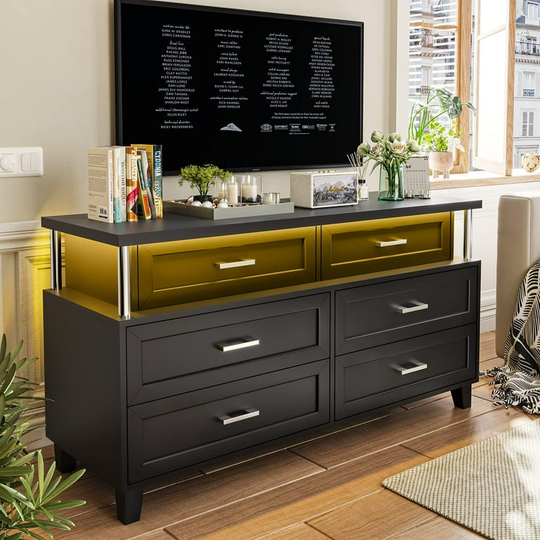Light wood dresser with black hardware online