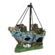 thumbnail image 1 of Greeniant Barco de acuario, barco, Animal pequeño, tanque de peces, adorno de paisajismo, decoración decorativa de resina hueca pequeña decoración del acuario Greeniant PT000511-00, 1 of 6
