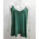 thumbnail image 5 of Camiseta de mujer Encaje Cuello en V Sin mangas Casual Loose Girl Summer Top, Verde, XXL sidaley AP001333-10, 5 of 6