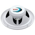 thumbnail image 3 of 2) New Boss Audio MR6W 6.5" 180W Dual Cone Marine/Boat Speakers Stereo- White, 3 of 5