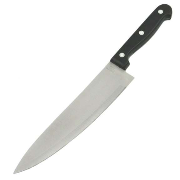 Chef Craft Select Chef Knife, 8 inch Blade 12.5 inches in Length, Stainless Steel/Black