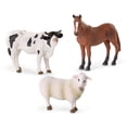 thumbnail image 1 of Farm Animal Toys Terra de Battat para más de 3 años con caballo, toro y oveja, 1 of 6