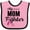 Pink and Black, variant on Inktastic Breast Cancer Awareness My Mom is a Fighter Boys or Girls Baby Bib