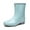 Sky Blue, variant on Women's Mid Calf Boots Waterproof Garden Shoes Anti-Slipping Rainboots for Ladies Outdoor