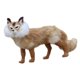 thumbnail image 3 of Estatuil de Zorro de Polietileno Decoración de Jardín Animales Artificiales DIY CUTICAT Estatua animal artificial, 3 of 5