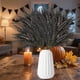 thumbnail image 5 of Set de 5 plantas artificiales de Halloween | Plantas verdes de plástico negro para decoración de interior y exterior | Arreglos florales en jarrones y macetas de 40 cm, 5 of 7