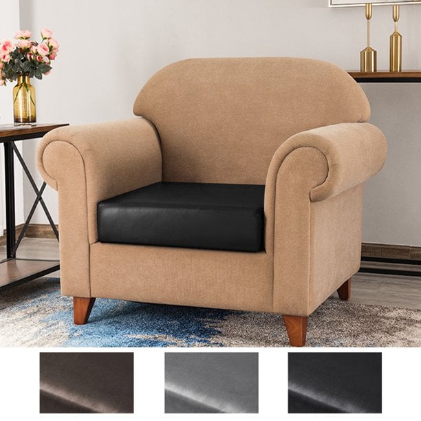 Details about   1-4 Seat Waterproof Leather Sofa Seat Cover Stretch Cushion Slipcover Protector 