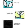 thumbnail image 5 of Débardeur Push-Up à Rayures Blouson pour Femmes avec Short, 5 of 5