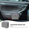 thumbnail image 3 of OUNONA Car Door Side Pocket Grey Color 1Set for Drivers and Car Owners, 3 of 5