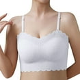 thumbnail image 2 of Zjloe7sa Tube Tops Womens Seamless Unwired Strapless Convertible Bra White, 2 of 6
