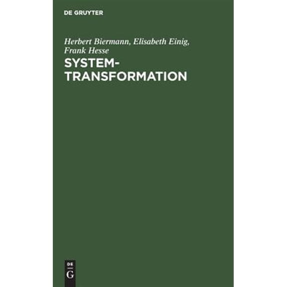 Pre-Owned System-Transformation (Hardcover)