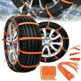 thumbnail image 2 of Reusable Snow Chains NEW Portable Snow Tire Chain For Pickup Trucks & SUV Emergency Snow Tie Snow Mud Chains For Winter Driving & Muddy Road(20PC), 2 of 9