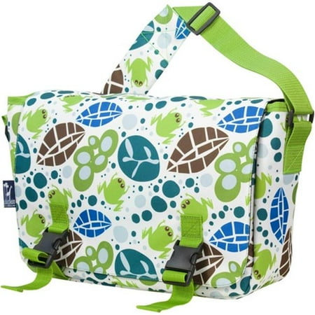 Wildkin 54117 Lily Frogs Jumpstart Messenger Bag - Ashley Rosen