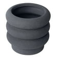 thumbnail image 3 of Better Homes & Gardens 6" Ceramic Bubble Planter Pot-Black, 3 of 7
