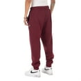 thumbnail image 3 of Pro Club Men's Mediumweight Jogger Fleece Long Pants - Maroon - Medium, 3 of 3