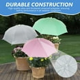 thumbnail image 4 of HOMEYA 3x Plant Umbrellas Adjustable Sun Shade Canopy for Outdoor Potted Plants Patio Flower, 4 of 6