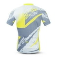 thumbnail image 6 of Cycling Jersey for Men Full Zipper Mountain Bicycle Shirts Biking Clothing Gray Yellow XXXL, 6 of 6