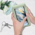thumbnail image 4 of Leather Crossbody Phone Bag For Women With Touch Screen Access And Key Storage 1 Pack, 4 of 5