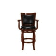 thumbnail image 3 of Boraam Jones 29" Swivel Bar Stool - Black/Cherry, 3 of 5