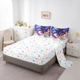 thumbnail image 5 of Manfei Cute Axolotl Twin Bedding Sets 7pcs for Kids, Glitter Stars Galaxy Bedding Comforter Set, Kawaii Animal Sheet Sets, Luxury Bedroom Decor, 5 of 8