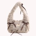 thumbnail image 4 of Bolso La Axila Bag Hombro Mujer El Felpa Con Bolsillo Interior, 4 of 9