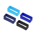 thumbnail image 4 of Uxcell Watch Band Strap, Rubber Watch Keeper for 18mm Width Watch Band 4 Color 8 Pack, 4 of 5