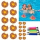 thumbnail image 2 of Portavasos Inflable Donut Flotador Fiesta en La Piscina Posavasos (Marrón), 2 of 9