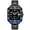 blue Black men, variant on TOPHILL Women Men Couple Vintage Japanese Automatic Self-Winding Mechanical Movement Sapphire Crystal Wrist Watch Stainless Steel Luminous 10ATM Waterproof Business Clock