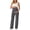 #10 Grey, variant on Buttery Soft Maternity Bodysuit Romper - Slim Fit Scoop Neck One Piece Long Jumpsuit for Casual Wear Beige XXL