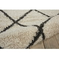 thumbnail image 5 of Nourison Brisbane Trellis Ivory/Charcoal 8'2" x 10' Area Rug, (8x10), 5 of 5
