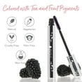 thumbnail image 6 of 100% PURE Ultra Lengthening Mascara Dramatic Intense Volume & Length Natural Fruit Pigmented Voluminous Eyelash Makeup No Clumping, Smudging or Flaking - Vegan, Blackberry Color - 0.35 oz, 6 of 8