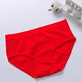 thumbnail image 2 of Bigersell Lace Underwear for Women Clearance Women's Boy Short Panties Tangas Panty Style P-907 Spandex Thong Panties Seamless Underwear Ladies Thong Briefs High Waist Women's Panties Red XL, 2 of 2