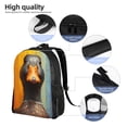 thumbnail image 5 of Fotbe Colorful Painted Duck Travel Laptop Backpack, Business Slim Sturdy Laptops Backpack, Water Resistant College School Computer Bag Gift for Men & Women Fits 15.6 Inch Notebook, 5 of 8